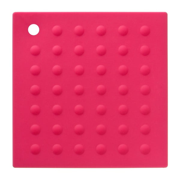 Rožinis silikoninis padėkliukas puodams Premier Housewares Zing