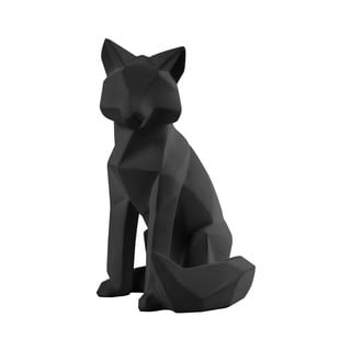 Matinės juodos spalvos PT LIVING Origami Fox, aukštis 26 cm