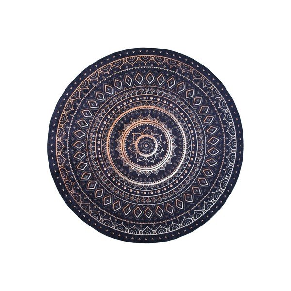 Patvarus kilimas Vitaus Mystic Nights, ⌀ 80 cm-image-2