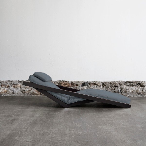 Kintama poilsio kėdė "Karup Figo Wenge/Gris-image-2