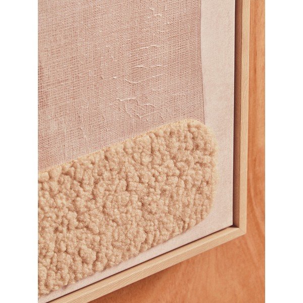 3D paveikslai su rėmeliu/tapyba ant drobės 2 vnt. 40x40 cm Astratto – Premier Housewares-image-4