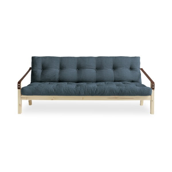 Sulankstoma sofa Karup Design Poetry Natural Clear/Dark Blue