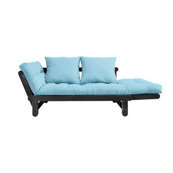 Kintama sofa "Karup Design Beat" juoda/šviesiai mėlyna-image-3