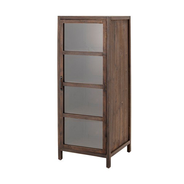 Iš kėnio masyvo vitrina natūralios spalvos 45x125 cm Marl – Bloomingville