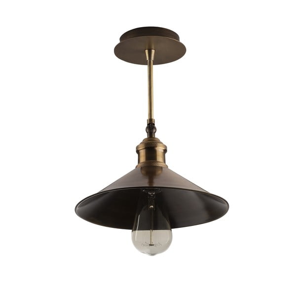 Bronzinės spalvos kabantis šviestuvas ø 24 cm Berceste – Opviq lights