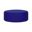 Mėlynos spalvos pufas iš vilnos Folk – noo.ma