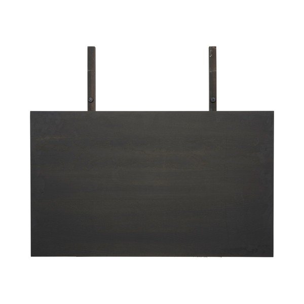 Juodas stalviršis, skirtas prailginti "Canett Aspen" valgomojo stalą, 45 cm pločio
