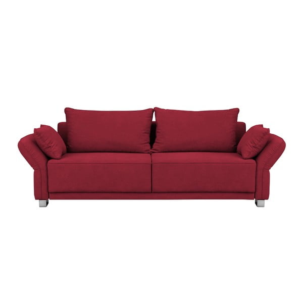 Raudona sofa-lova "Windsor & Co Sofas Casiopeia", 245 cm