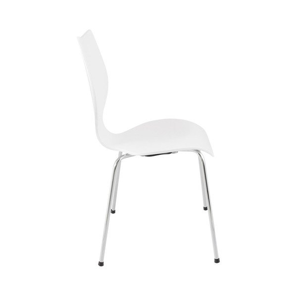 Balta valgomojo kėdė "Kokoon Design Elipse-image-1
