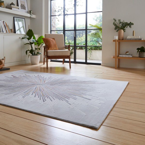 Kilimas šviesiai mėlynos spalvos/šviesiai rožinės spalvos 120x170 cm Creation – Think Rugs-image-2