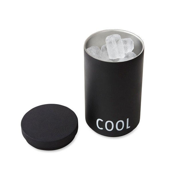 Juodas šaldiklis Design Letter Bucket-image-3