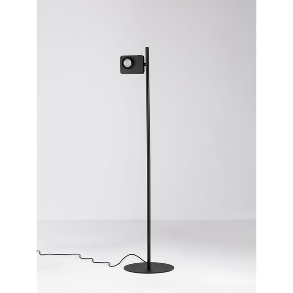Juodos spalvos iš aliuminio pastatomas šviestuvas LED su sulankstoma konstrukcija/su pritemdymo funkcija (aukštis 131 cm) Kedros – Nova Luce-image-4