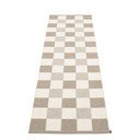 Smėlio spalvos/kreminės spalvos lauko kilimas 70x240 cm Pix Dark Linen – Pappelina