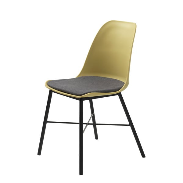 Geltonos spalvos valgomojo kėdė Unique Furniture Whistler-image-4