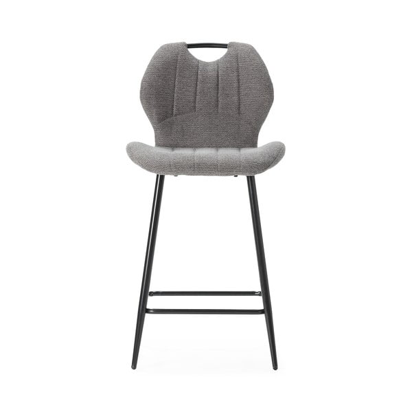 Baro taburėtės pilkos spalvos 2 vnt. (sėdynės aukštis 65 cm) Muli – Marckeric-image-2