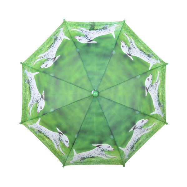 Žalias skėtis su šuniuko spauda Esschert Design Animals-image-1