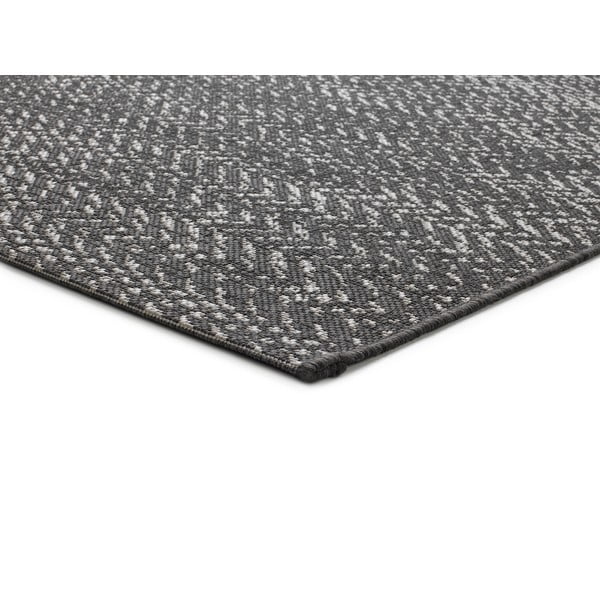 Antracito spalvos lauko kilimas Universal Panama, 120 x 170 cm-image-2