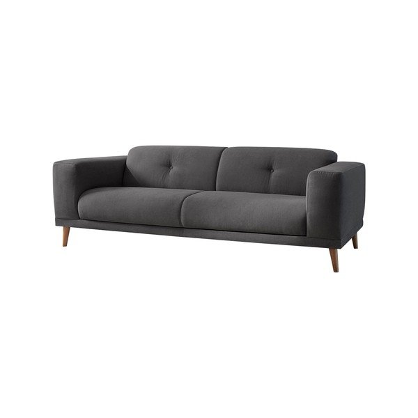 Tamsiai pilka sofa su atramomis kojoms "Bobochic Paris Luna-image-3