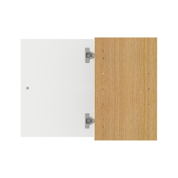 Baltos spalvos modulinė lentynų sistema 33x43,5 cm Z Cube - Tenzo-image-4