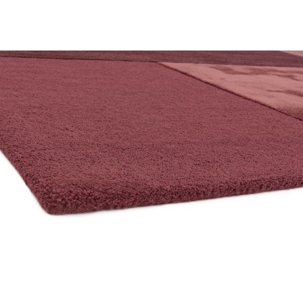 Tamsiai rausvas kilimas "Asiatic Carpets Tate Tonal Textures", 120 x 170 cm-image-1