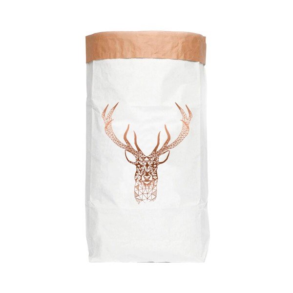 Perdirbto popieriaus maišelis Really Nice Things Copper Deer