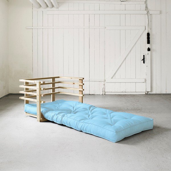 Kintamas fotelis "Karup Funk Natural/Celeste-image-1