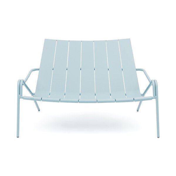 Metalinis sodo suoliukas mėlynos spalvos Fleole – Ezeis-image-1