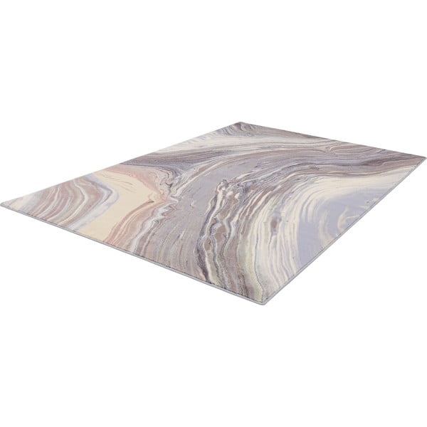 Kilimas iš vilnos pilkos spalvos 133x180 cm Agate – Agnella-image-4