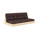 Sulankstoma sofa tamsiai rudos spalvos 196 cm Base – Karup Design