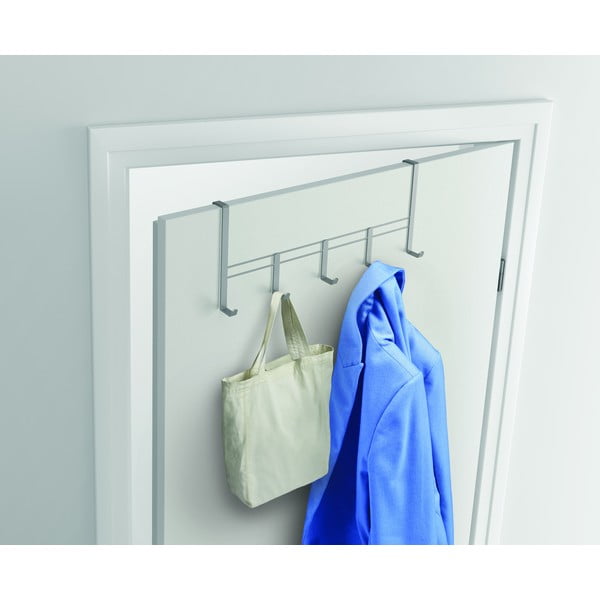 Sidabrinė 38 cm metalinė durų pakaba - Metaltex-image-1