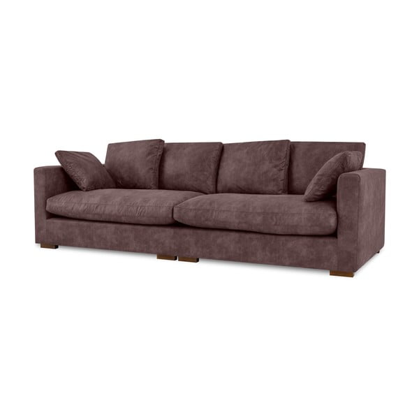 Sofa tamsiai rudos spalvos 266 cm Comfy – Scandic-image-2