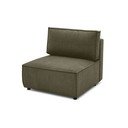 Modulinė sofa šviesiai žalios spalvos iš kordinio velveto (modulinė) Nihad modular – Bobochic Paris