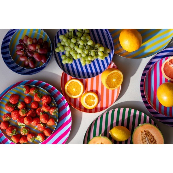 Oranžinės spalvos/šviesiai rožinės spalvos iš geležies lėkštė ø 22 cm Animado – PT LIVING-image-1