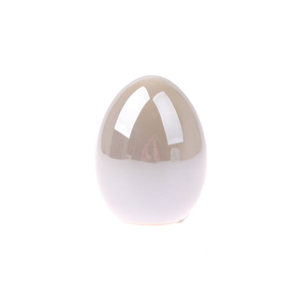 Keraminis kiaušinio formos dekoras Dakls, aukštis 8 cm