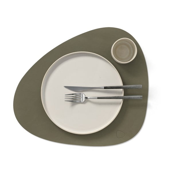 Iš eko odos padėkliukas 37x44 cm Curve L Nupo – LIND DNA-image-2