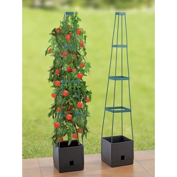 Plastikinis gėlių vazonas - Maximex-image-1
