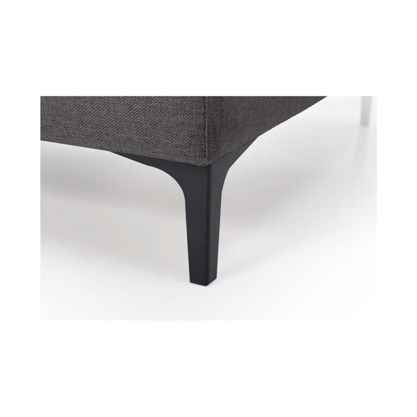 Antracito pilkos spalvos U formos sofa Scandic Henry, kairysis kampas-image-2