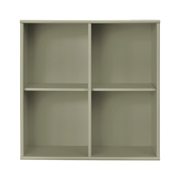 Khaki spalvos pakabinama knygų spinta  70x70x27 cm Mistral – Hammel Furniture