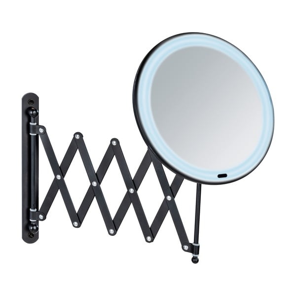 Kosmetinis veidrodis su apšvietimu/didinantis ø 20 cm Barona – Wenko