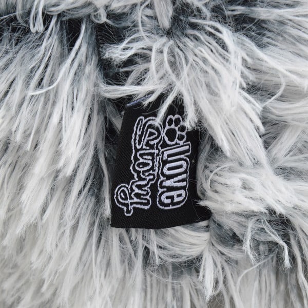 Baltos spalvos augintinio guolis šuniui 80x60 cm Fluffy Heather – Love Story-image-3