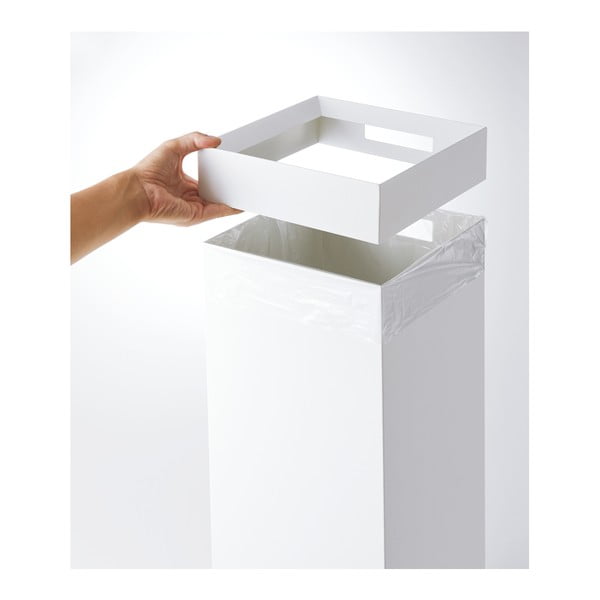 Šiukšliadėžė š metalo baltos spalvos 27 l Tall – YAMAZAKI-image-4