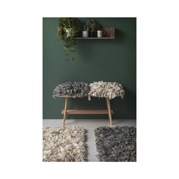 Pilkas kilimas Geese Fluffy, 120 x 60 cm-image-2