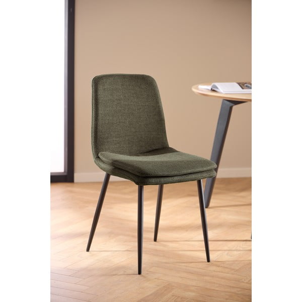 Khaki spalvos valgomojo kėdė Becca – Actona-image-1