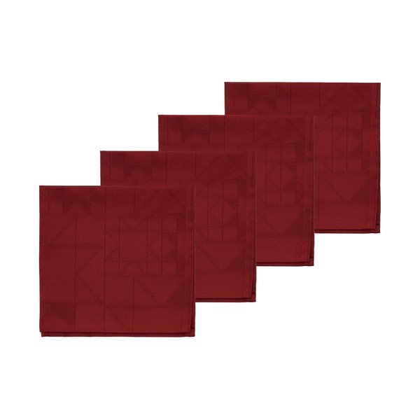 Iš tekstilės servetėlės 4 vnt. Star Damask – Södahl-image-2