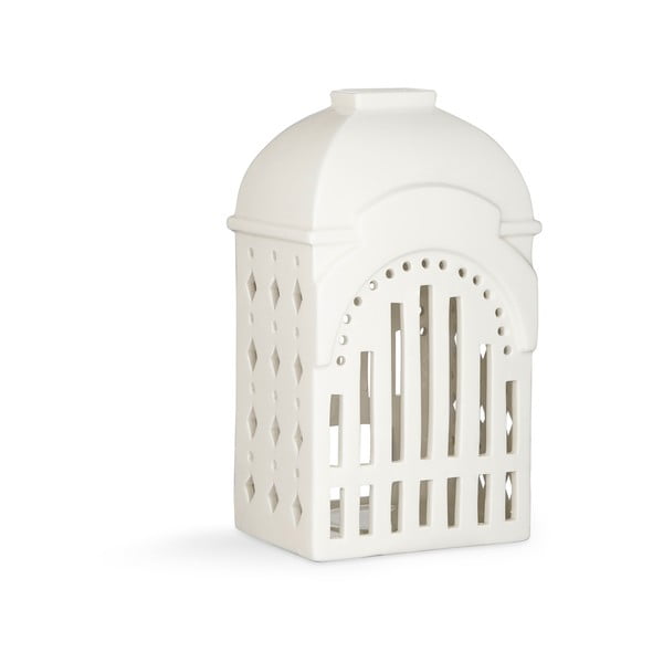 Balta keraminė žvakidė Kähler Design Urbania Lighthouse Tivoli-image-2