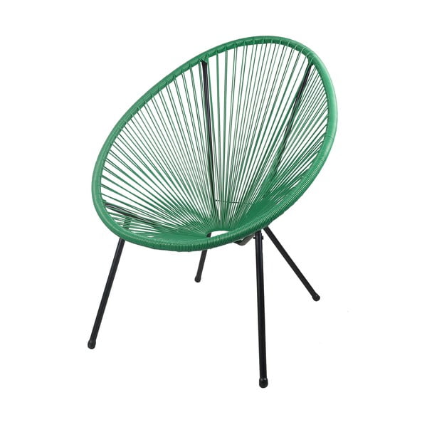 Žalia plastikinė sodo kėdė Dalida - Garden Pleasure