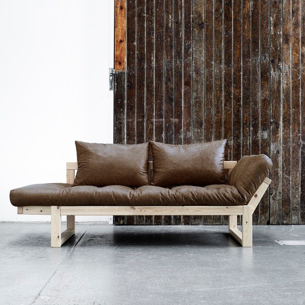 Sofa "Karup Vintage Edge Natural/Mocca-image-1