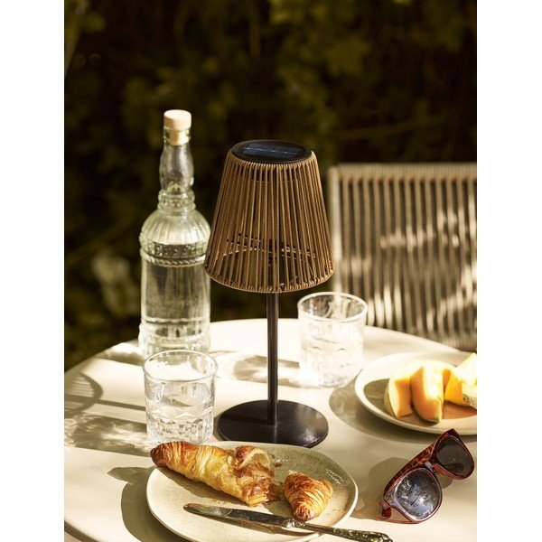 Stalinis lauko šviestuvas LED saulės baterijos ø 14 cm Salford – House Nordic-image-1