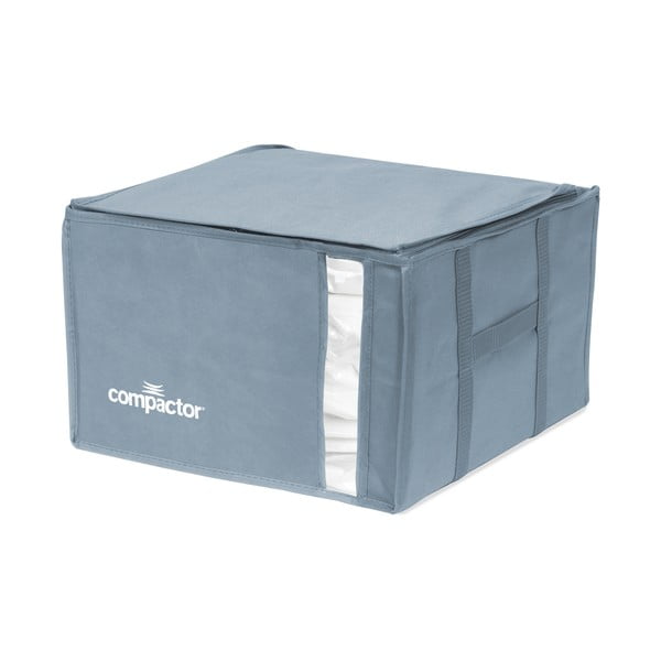 Mėlyna drabužių laikymo dėžė "Compactor XXL Blue Edition 3D Vacuum Bag", 125 l
