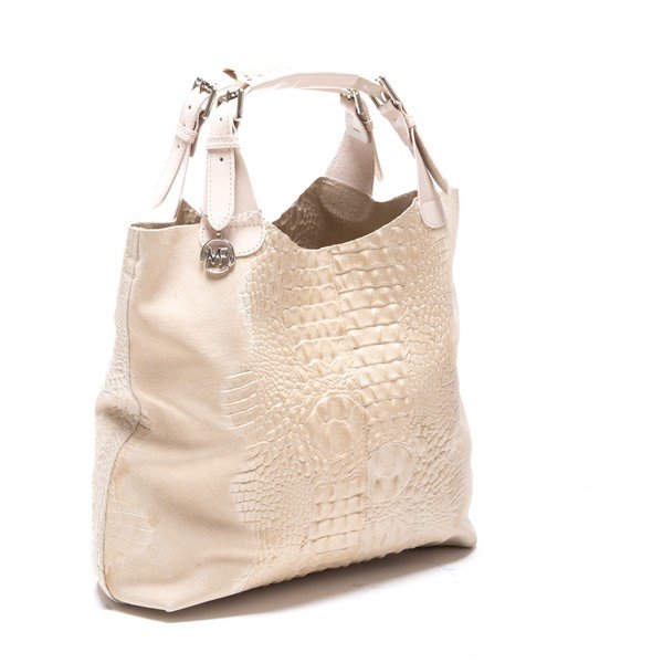 Odinė rankinė Roberta M. 820 Beige-image-2